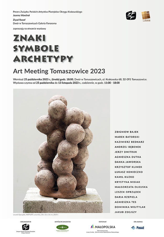 "Znaki Symbole Archetypy" Art Meeting Tomaszowice 2023